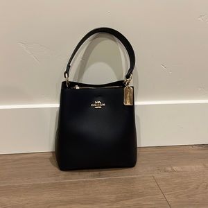 Coach Black Mini Bucket Bag